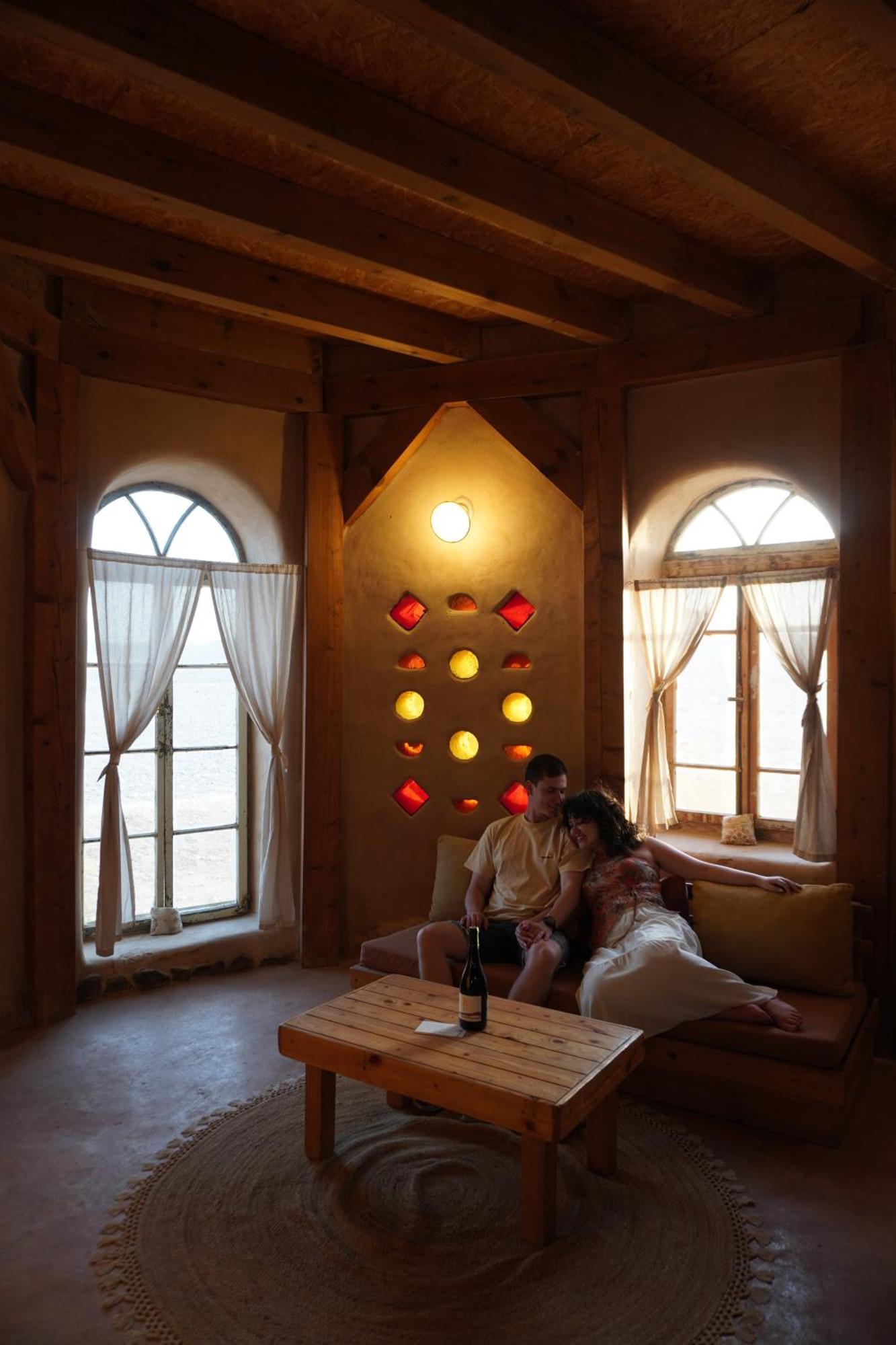 Desert Days Mud Cabin'S Resort Tzukim Exterior foto